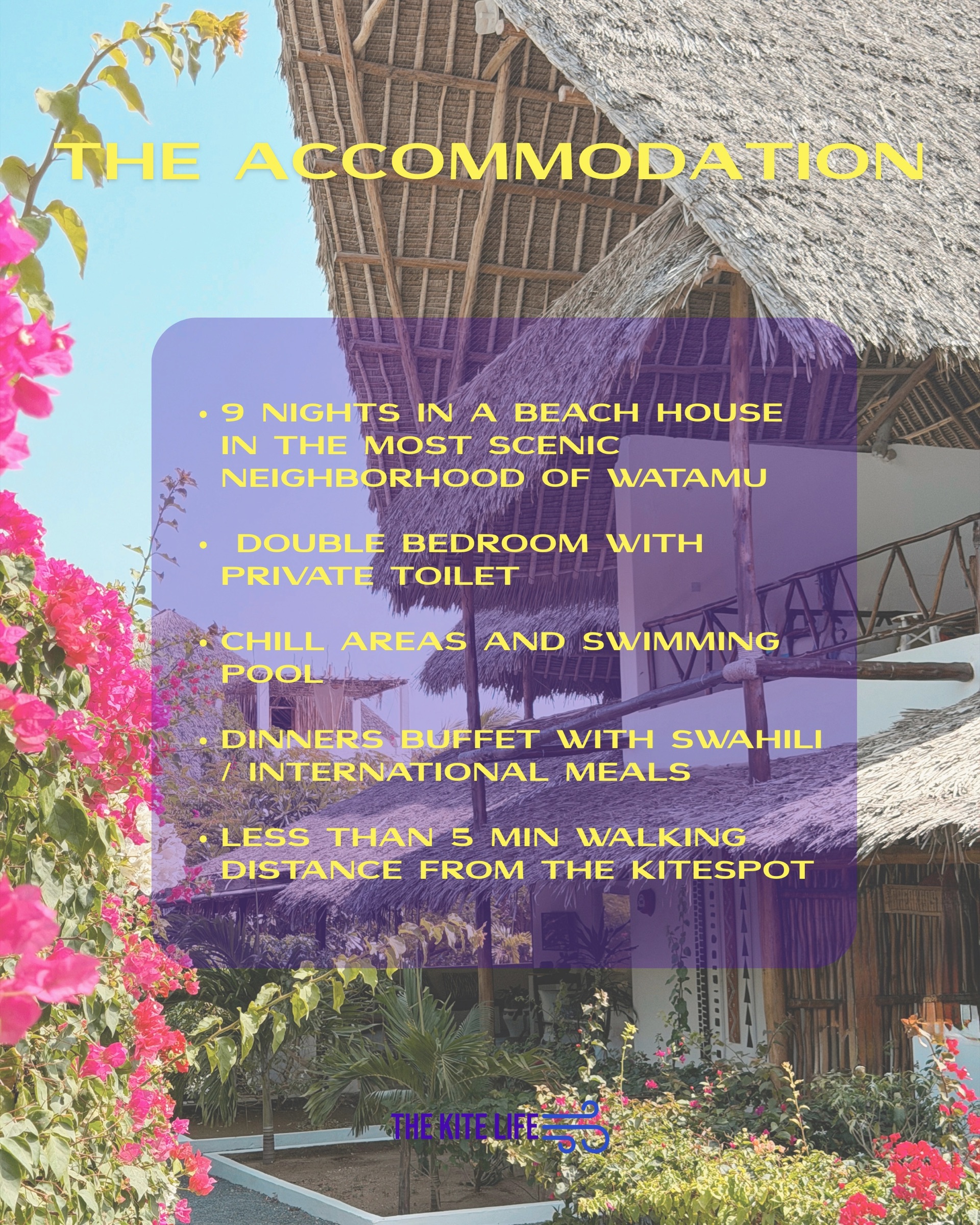 Watamu kite trip detail
