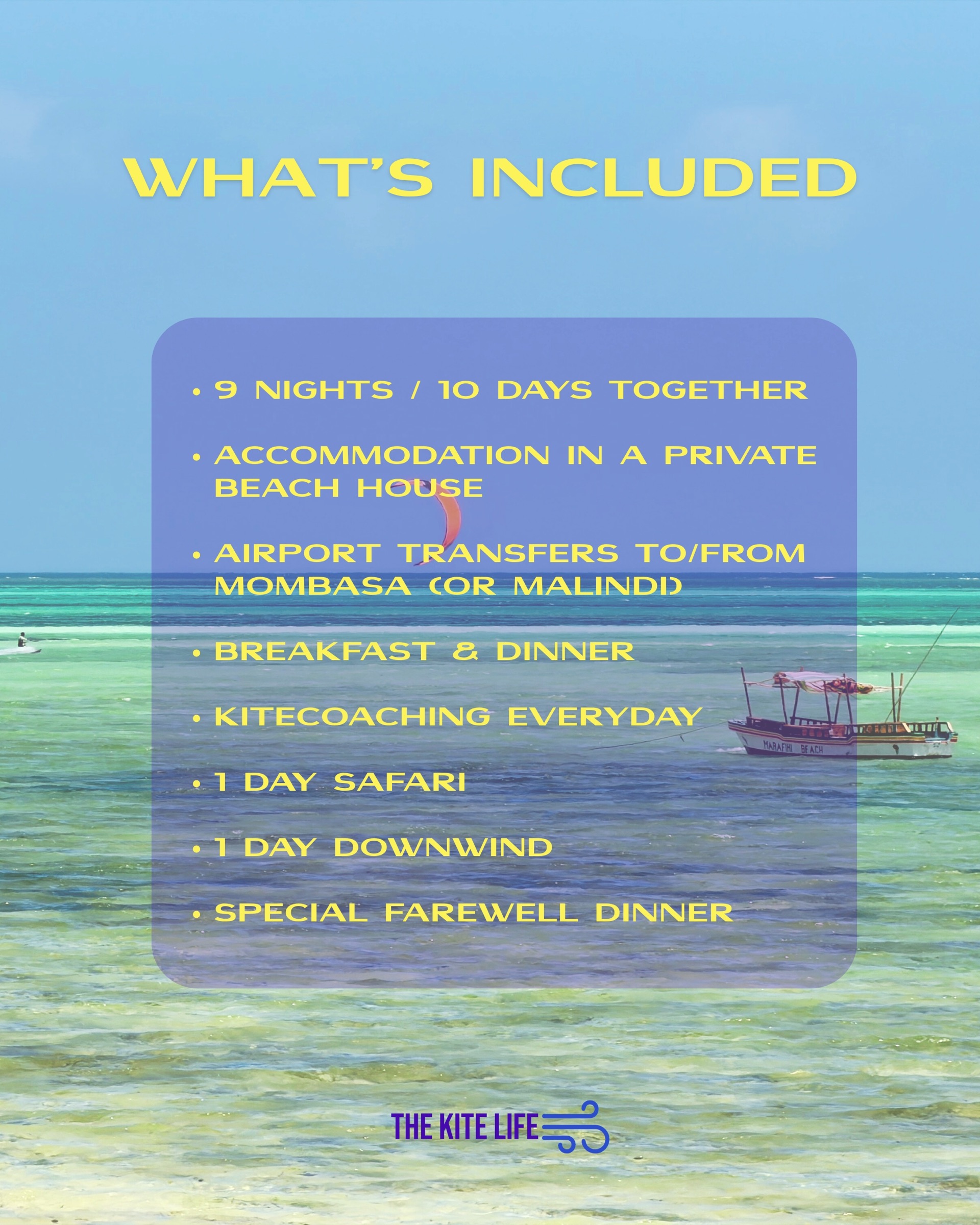 Kenya travel and kite day