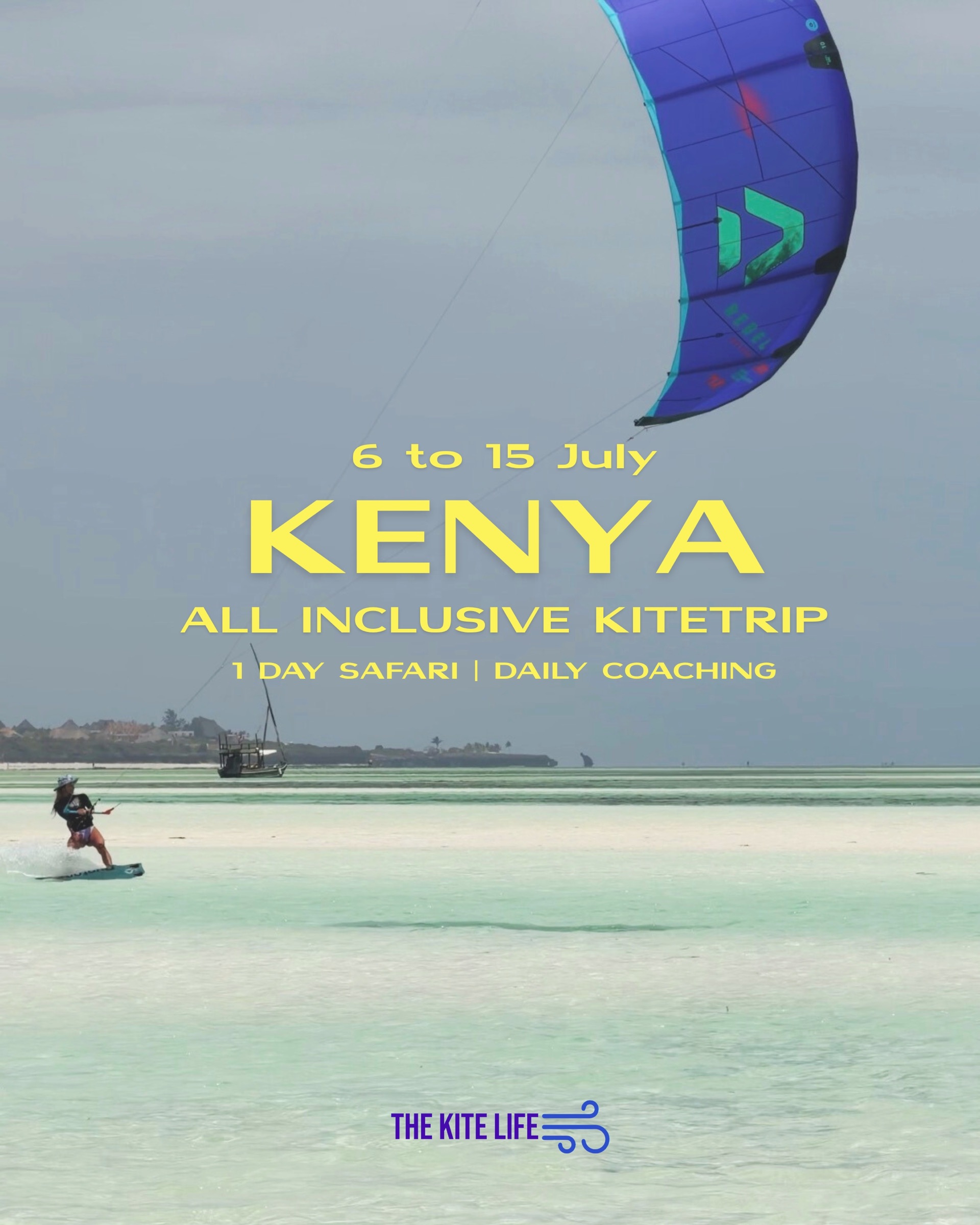 Kitesurf trip in Watamu Kenya